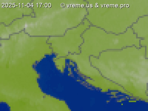 Oblačnost Slovenija