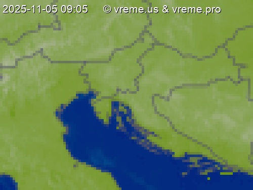 Oblačnost Slovenija