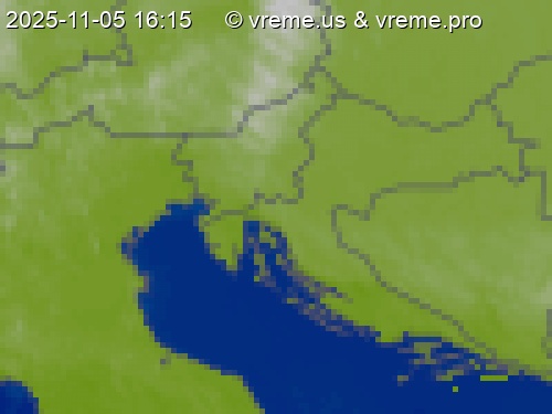 Oblačnost Slovenija