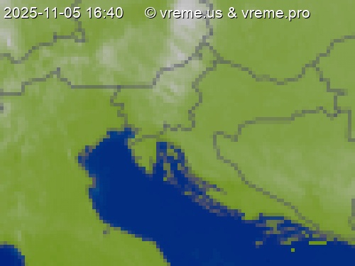 Oblačnost Slovenija