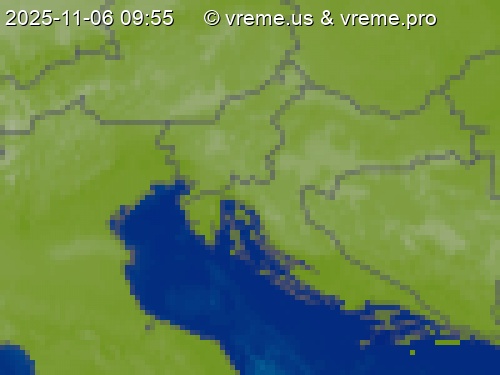 Oblačnost Slovenija