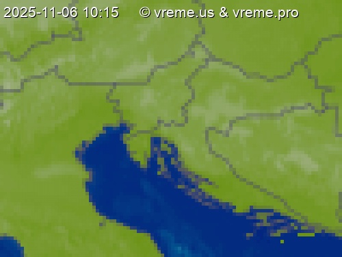 Oblačnost Slovenija