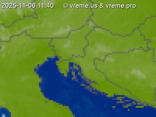 Oblačnost Slovenija