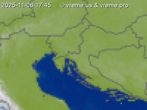 Oblačnost Slovenija