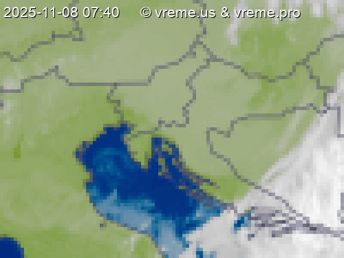 Oblačnost Slovenija