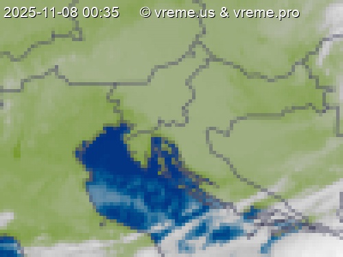 Oblačnost Slovenija