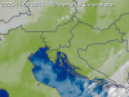 Oblačnost Slovenija