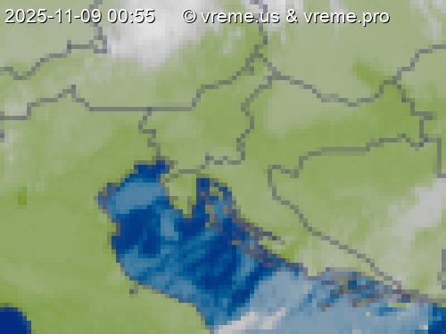 Oblačnost Slovenija