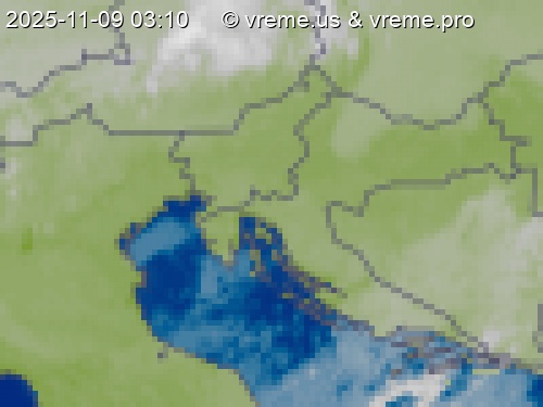 Oblačnost Slovenija