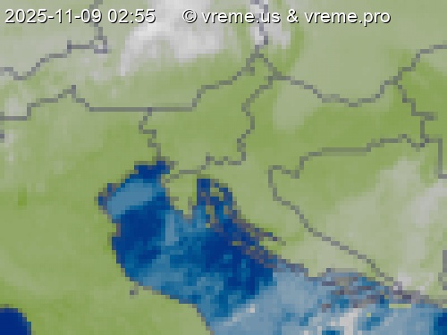 Oblačnost Slovenija