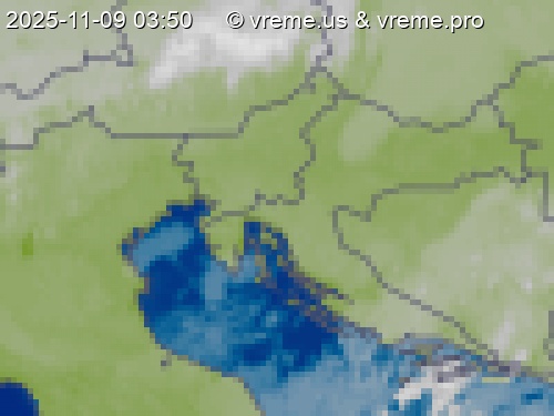 Oblačnost Slovenija