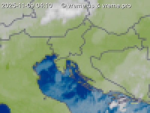 Oblačnost Slovenija