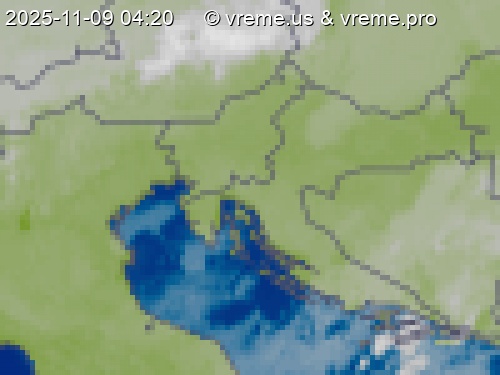 Oblačnost Slovenija