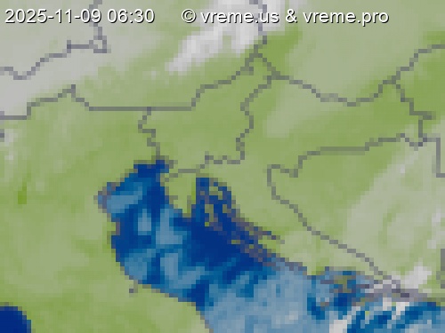 Oblačnost Slovenija