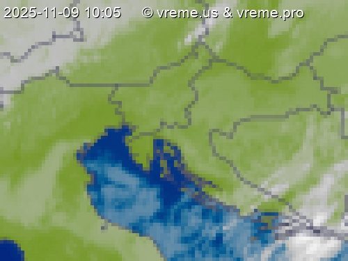 Oblačnost Slovenija