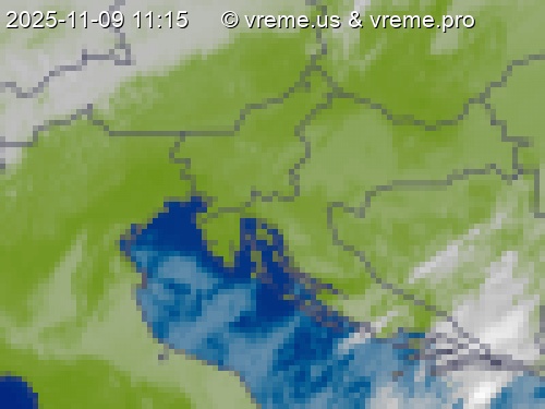 Oblačnost Slovenija