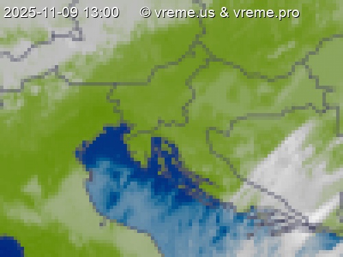 Oblačnost Slovenija