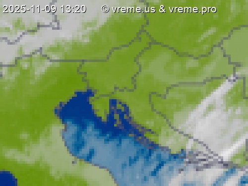 Oblačnost Slovenija