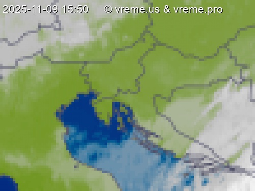 Oblačnost Slovenija