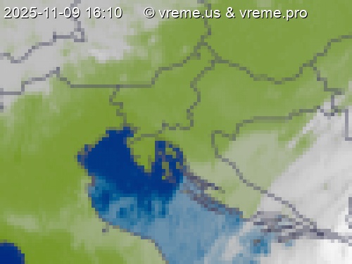 Oblačnost Slovenija