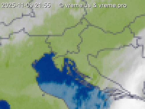 Oblačnost Slovenija