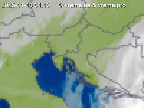 Oblačnost Slovenija