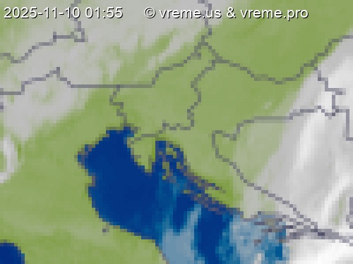 Oblačnost Slovenija