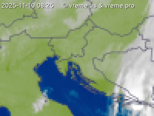 Oblačnost Slovenija