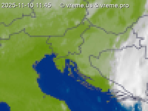 Oblačnost Slovenija
