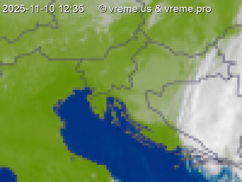 Oblačnost Slovenija