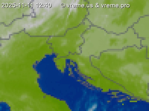 Oblačnost Slovenija