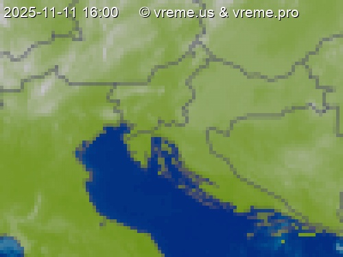 Oblačnost Slovenija