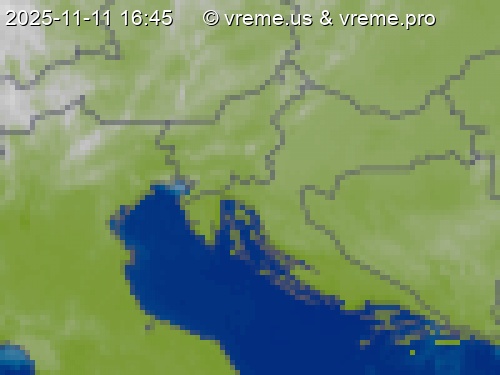 Oblačnost Slovenija