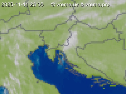 Oblačnost Slovenija