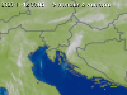 Oblačnost Slovenija