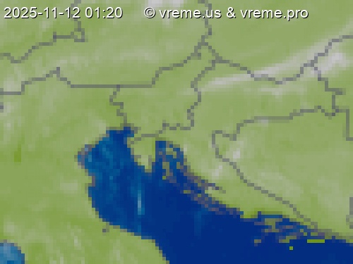 Oblačnost Slovenija