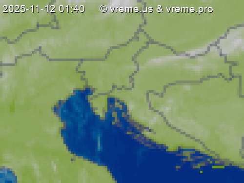 Oblačnost Slovenija