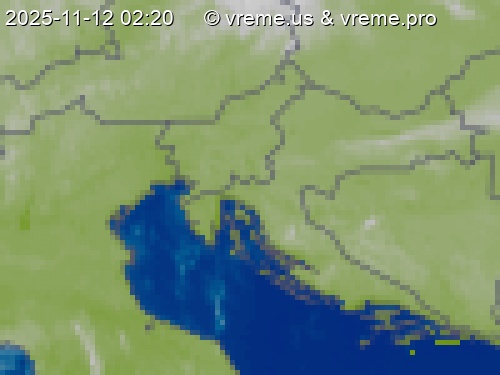 Oblačnost Slovenija