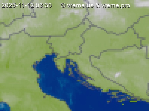 Oblačnost Slovenija