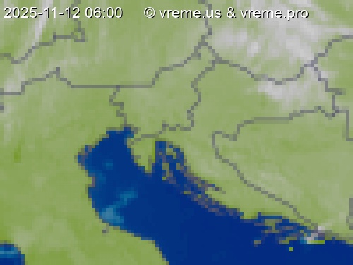 Oblačnost Slovenija