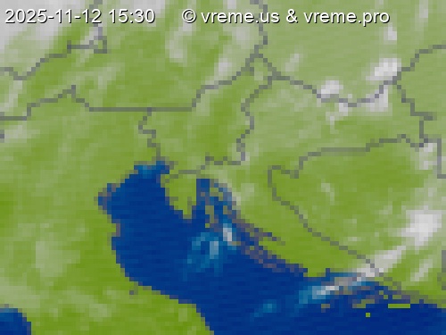 Oblačnost Slovenija