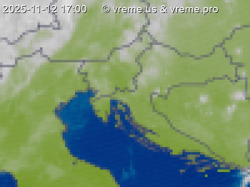 Oblačnost Slovenija