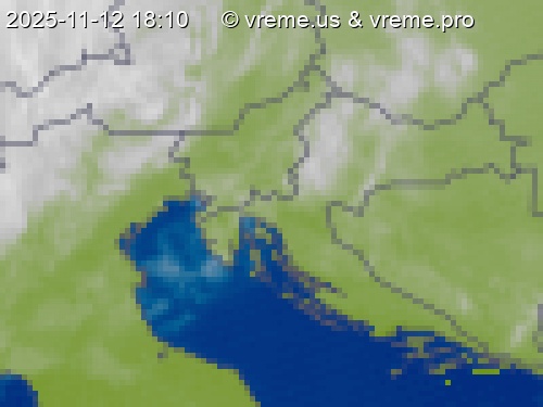 Oblačnost Slovenija