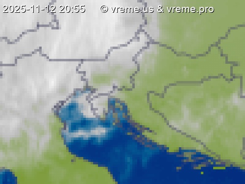 Oblačnost Slovenija