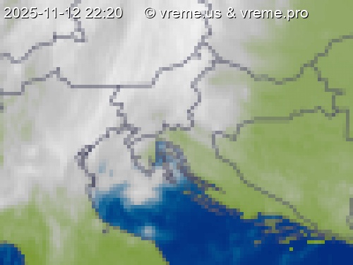 Oblačnost Slovenija