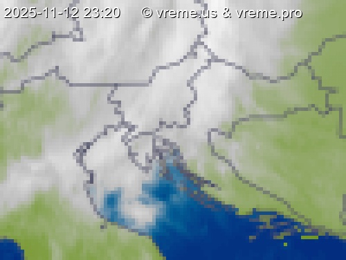 Oblačnost Slovenija