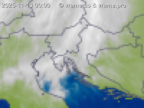 Oblačnost Slovenija