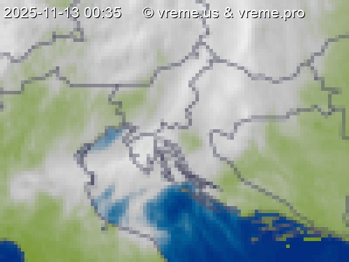 Oblačnost Slovenija