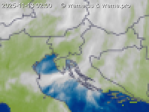 Oblačnost Slovenija