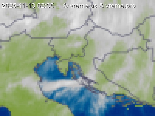 Oblačnost Slovenija